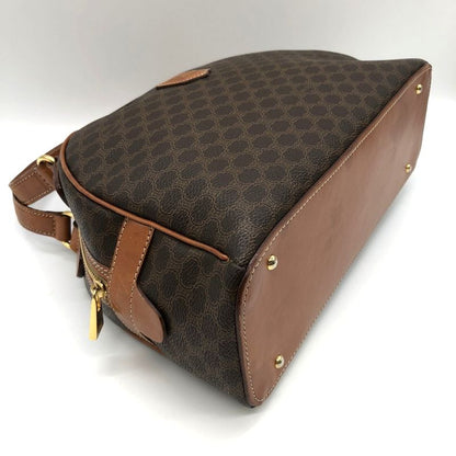 Celine MC96 Macadam Handbag Brown Pvc/leather Ladies Fashion Brand