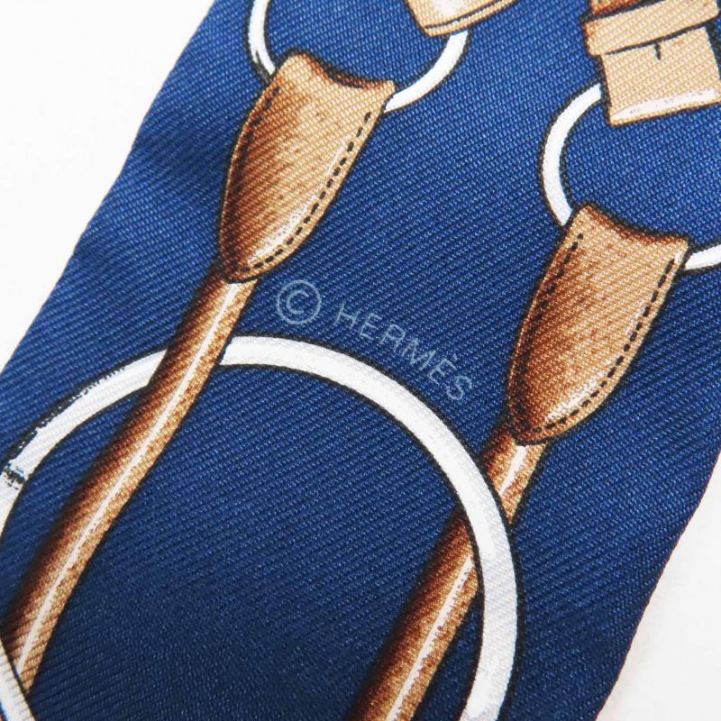 Hermes Twilley Junping Jumping 100% Silk Scarf Navy Multi With Box Made In