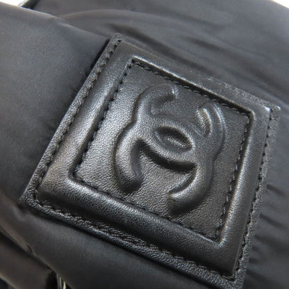 Chanel Coco Cocoon Silver Hardware Backpack Daypack Nylon Women