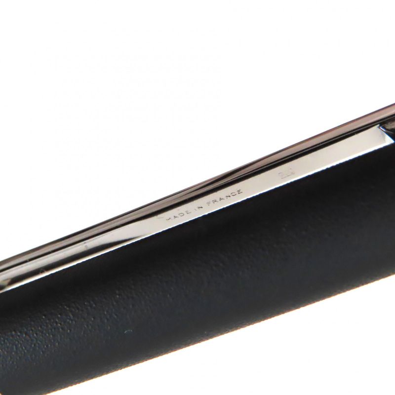 Cartier Santos Twist Ballpoint Pen Matte Black Silver With Box And Case Made