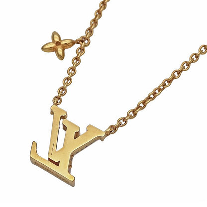 Louis Vuitton Necklace Women's Brand Collier LV Iconic Gold M00596 Rhinestone