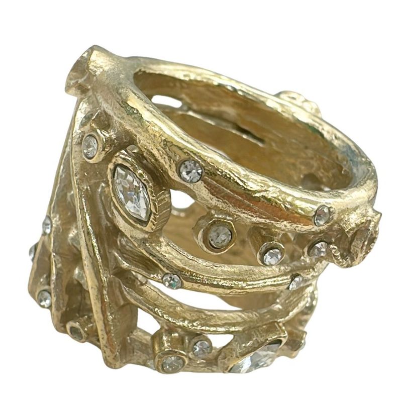 Chanel Rhinestone Ring