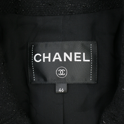 Chanel 2019 Cruise Collection Coco Mark Button Tweed Double Tailored Jacket