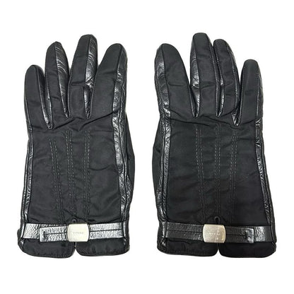 Prada Gloves Women - Black Leather