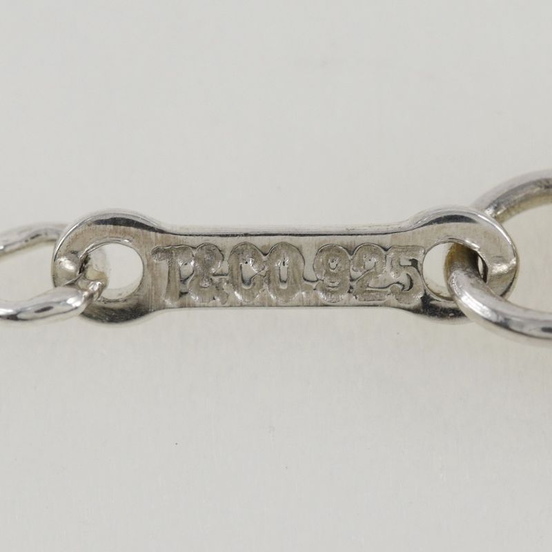 Tiffany & Co Bear/bear 925 Silver Ladies 6.1g Necklace