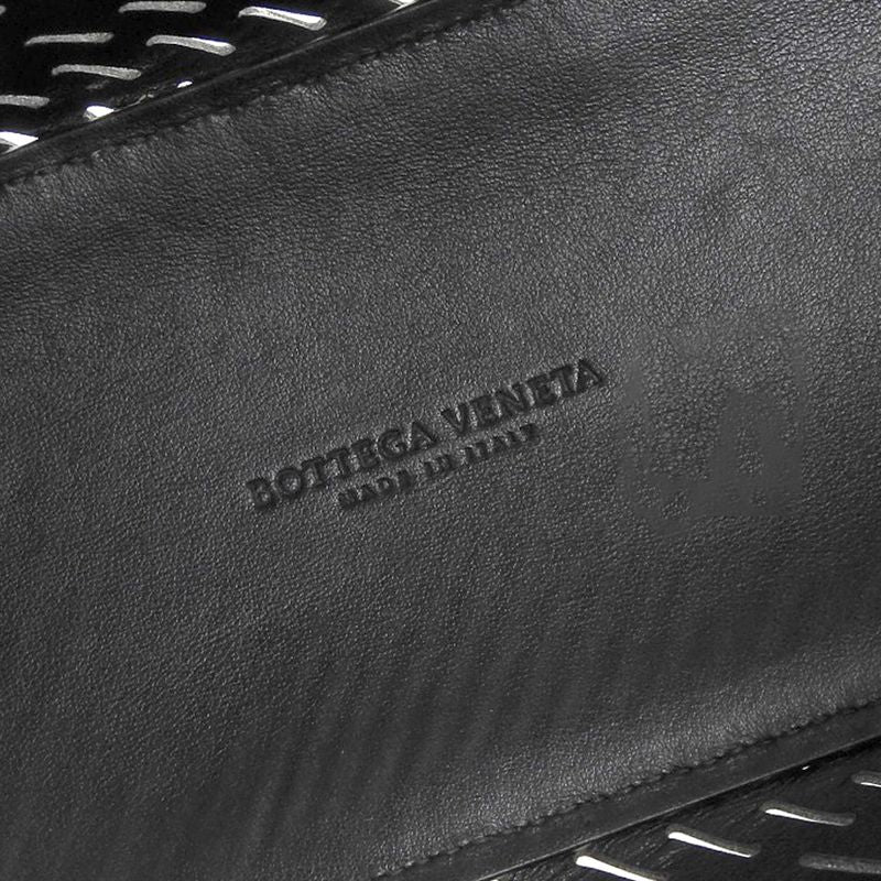 Bottega Venetaveneta Current Tag Box Calf Leather Cutwork 2way Shoulder