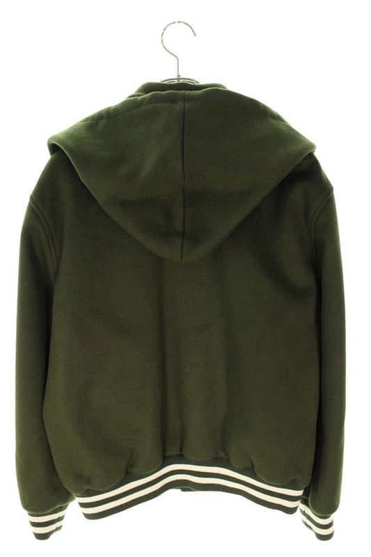 Celine 22AW 2v49i6700 Hooded Triomphe Varsity Blouson Women's 42