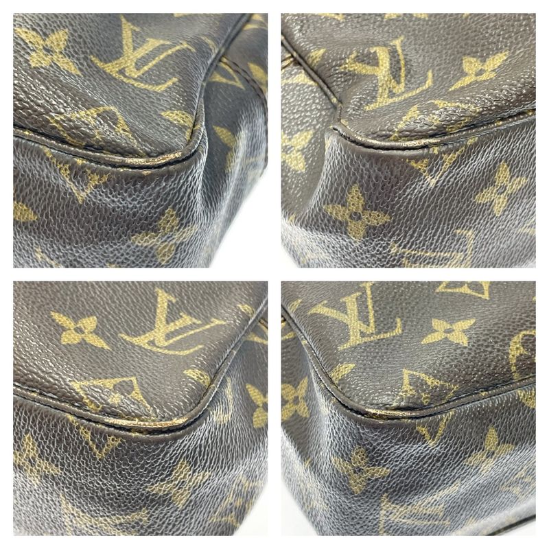 Louis Vuitton M47522 Monogram PVC Trousse Toilette 28 Brown 317550 Second Bag