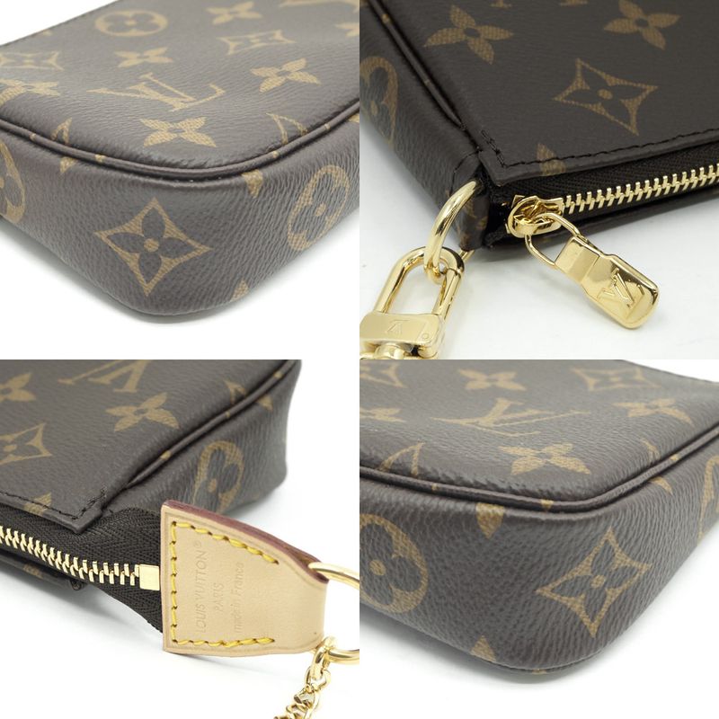 Louis Vuitton M58009 Mini Pochette Accessory Monogram Brown Gdhardware