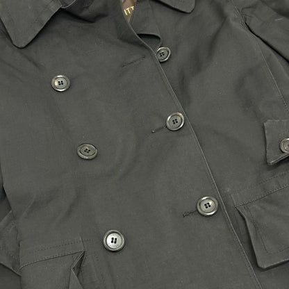 Louis Vuitton Pea Coat Mackintosh Cotton Black
