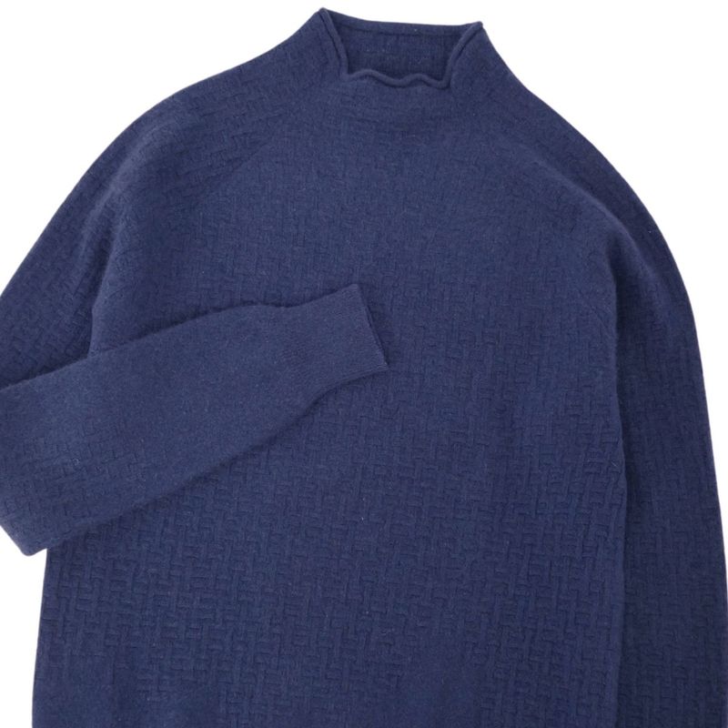 Hermes Knit Sweater High Neck Long Sleeves Long Sleeves