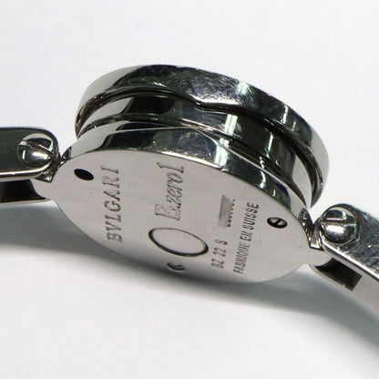 Bvlgari B-zero1 Bz22s White SS Quartz Bangle Watch Ladies Watch Women