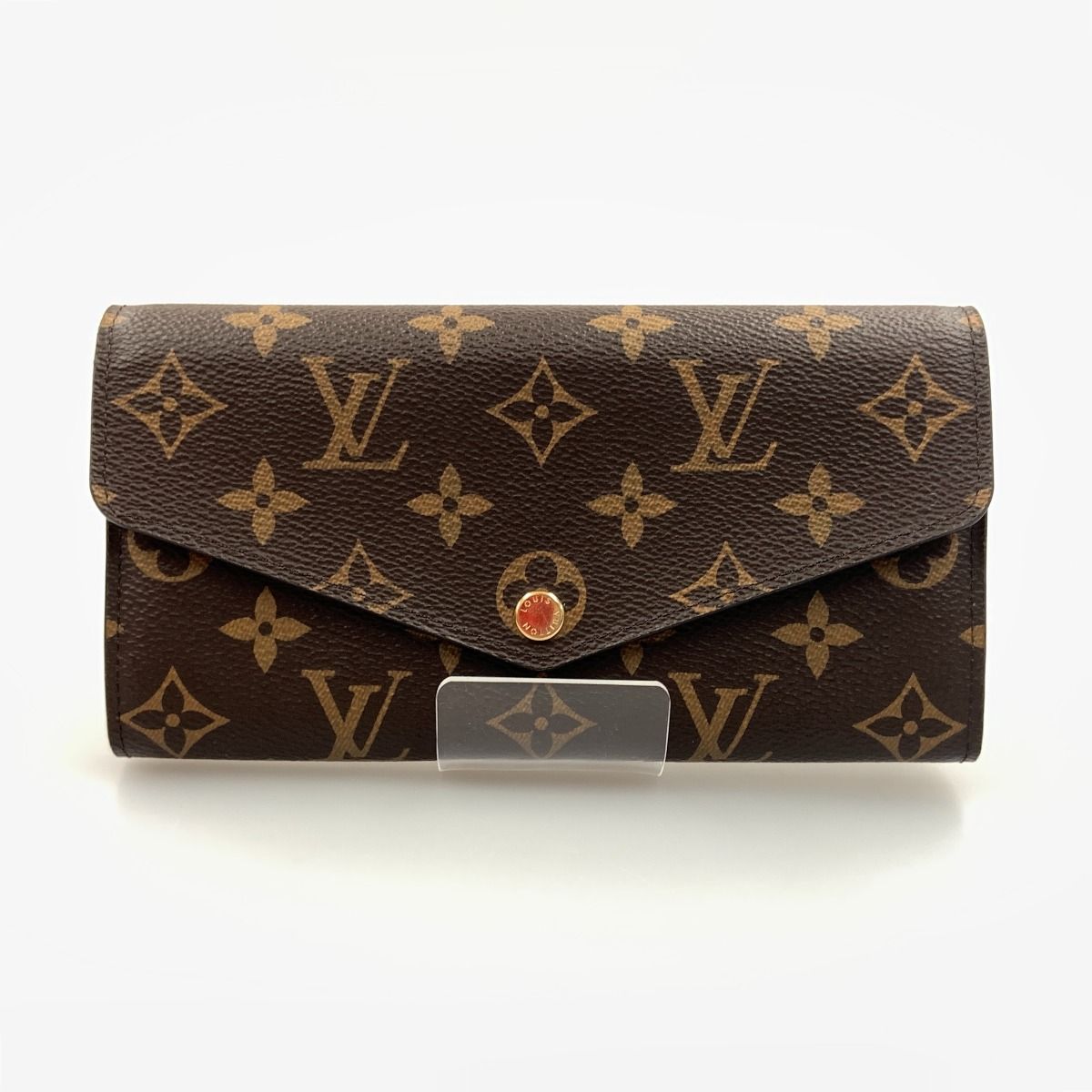 Louis Vuitton Monogram Portefeuille Sara Bifold Long Wallet M62235 Brown X