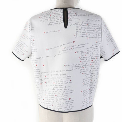 Christian DIOR 24AW 454s36am552 Je Vous Adore Technical DIORamour Embroidery