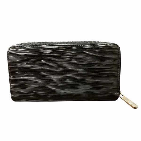 Louis Vuitton Epi Zippy Wallet M61857 Noir Black Long Wallet Unisex