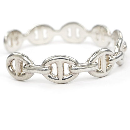 Hermes Bracelet Chaine D'ancre Anchene Bangle SH Ag925 SV Silver -