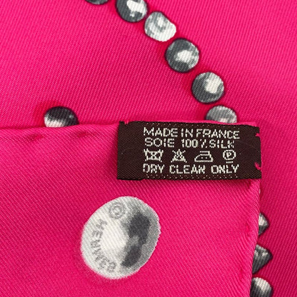 Hermes Carre 90 Cheval De Legende Legendary Horse Scarf Silk Pink With Box