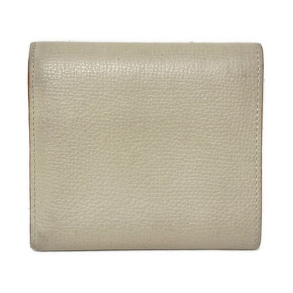 Loewe Trifold Wallet - Grey Beige Leather
