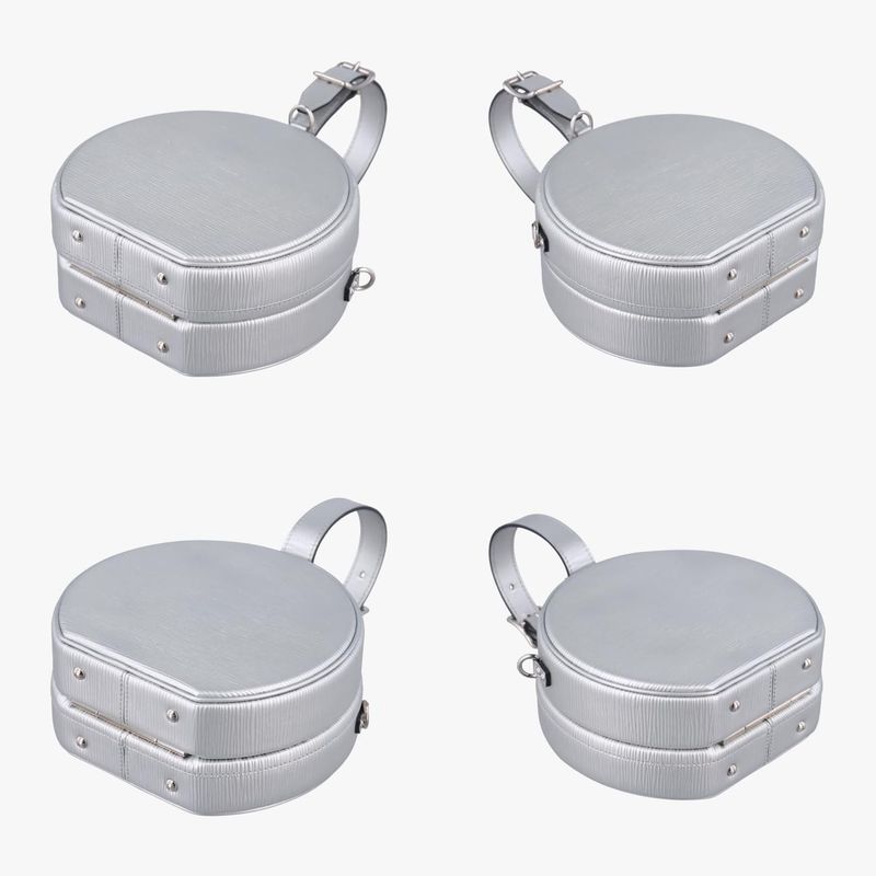 Louis Vuitton Petite Boite Chapeau Silver Epi M53074pl0158