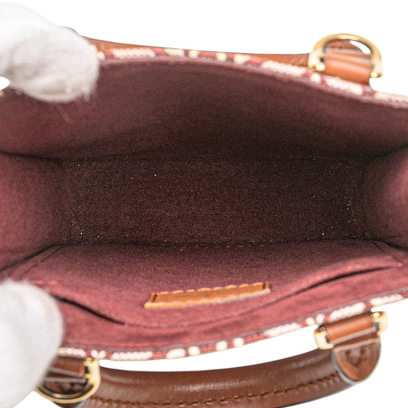 Louis Vuitton Monogram Jacquard Petite Sac Pla Handbag Shoulder Bag 2WAY M69846