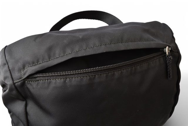 Prada Backpack Sac Backpack Men Women Prada Day Bag Nylon Black V135