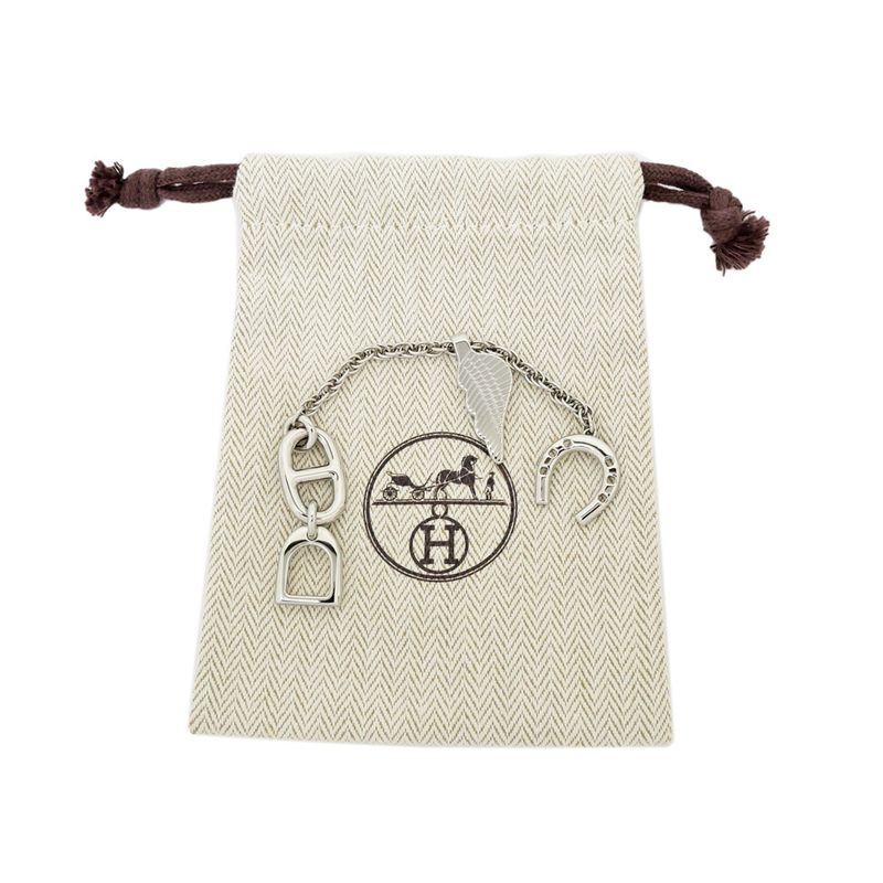 Hermes Key Holder Bon Voyage Silva Hardware Key Holder Key Ring Missing