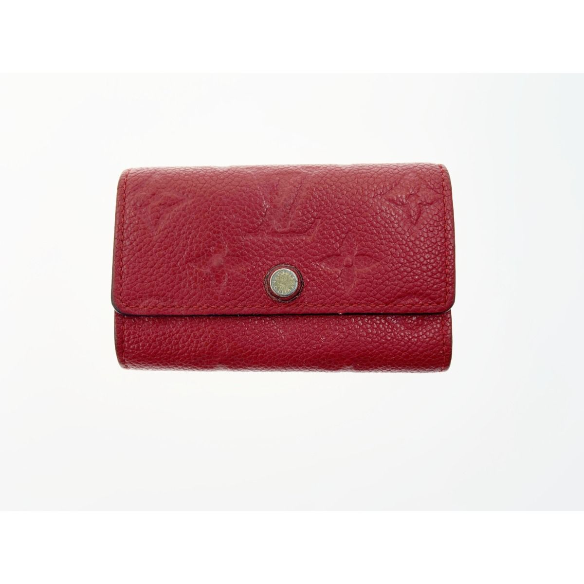 Louis Vuitton Monogram Empreinte Multicles 6 6 Key Case M63708 Red