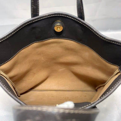 Loewe Tote Bag Beige Brown Anagram Excellent Condition Suede Leather