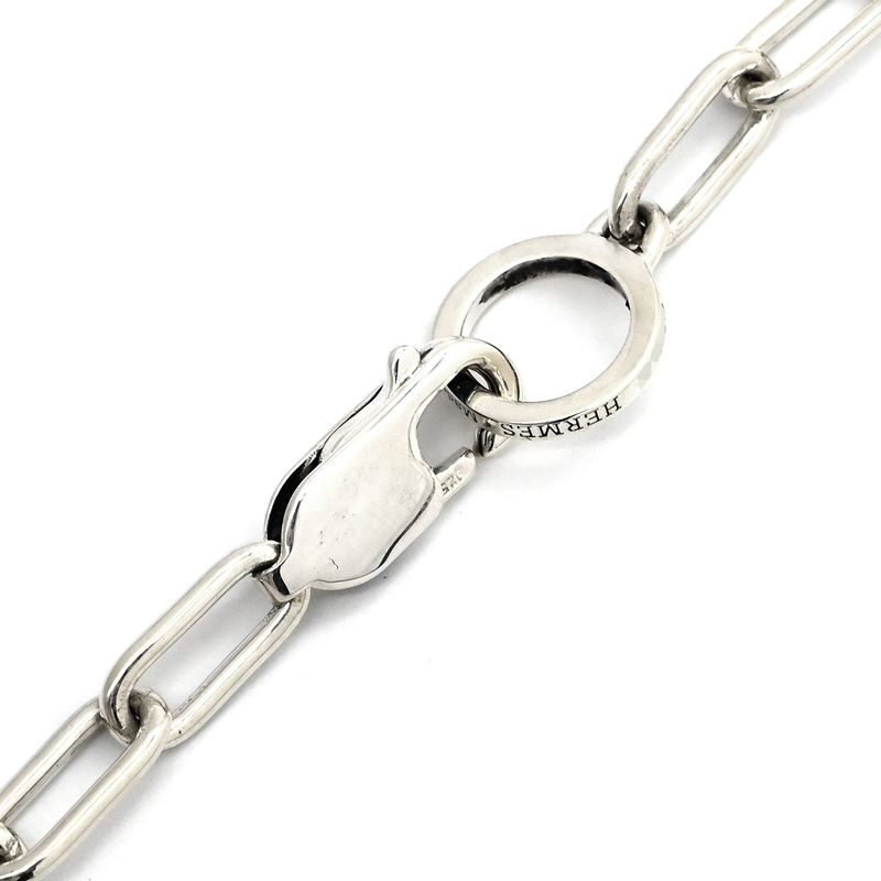 Hermes Necklace Chaine D'ancre Game Silver 925 Silver Star Ring Silver Sv925