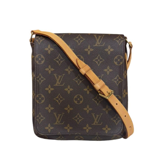 Louis Vuitton Musette Salsa Monogram Shoulder Bag Monogram Canvas M51258 Brown