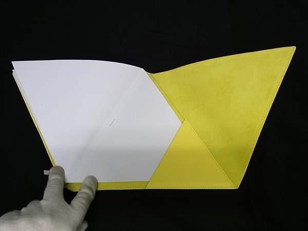 Bottega Veneta Notebook Notepad Stationery Men's Women's Yellow Fn0821