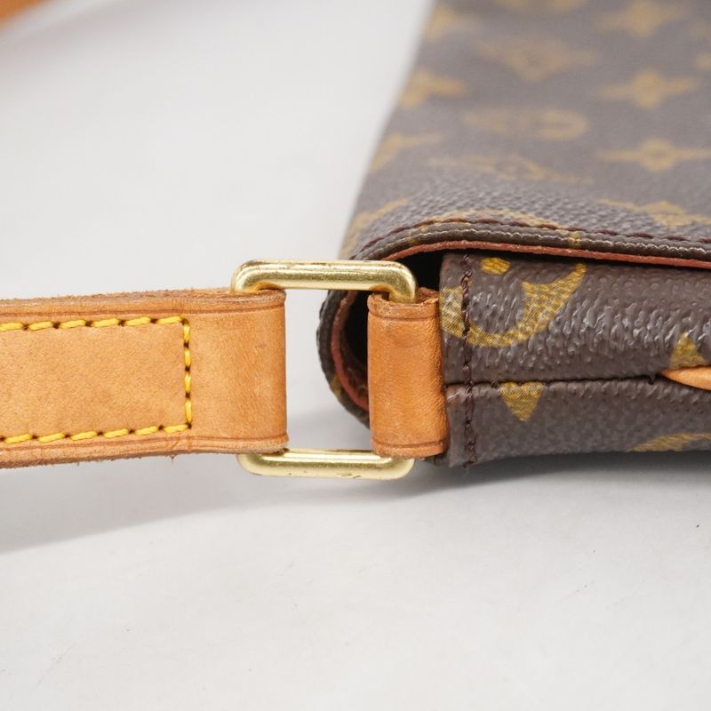 Louis Vuitton Shoulder Bag Monogram Musette Tango Short Strap M51257 Brown