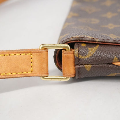 Louis Vuitton Shoulder Bag Monogram Musette Tango Short Strap M51257 Brown