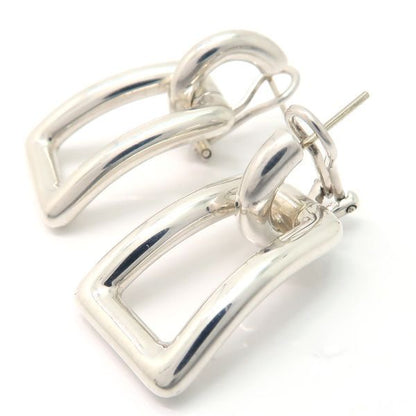 Tiffany & Co Earrings 925 Biscayne Drop Rectangle SV Silver 2002 Tiffany & Co
