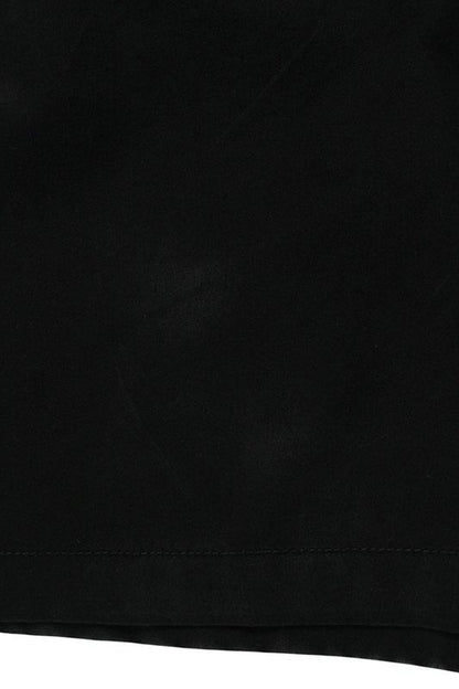 Bottega Veneta 549765 Vfzf0 Leather Tab Wide Shorts Men's 46