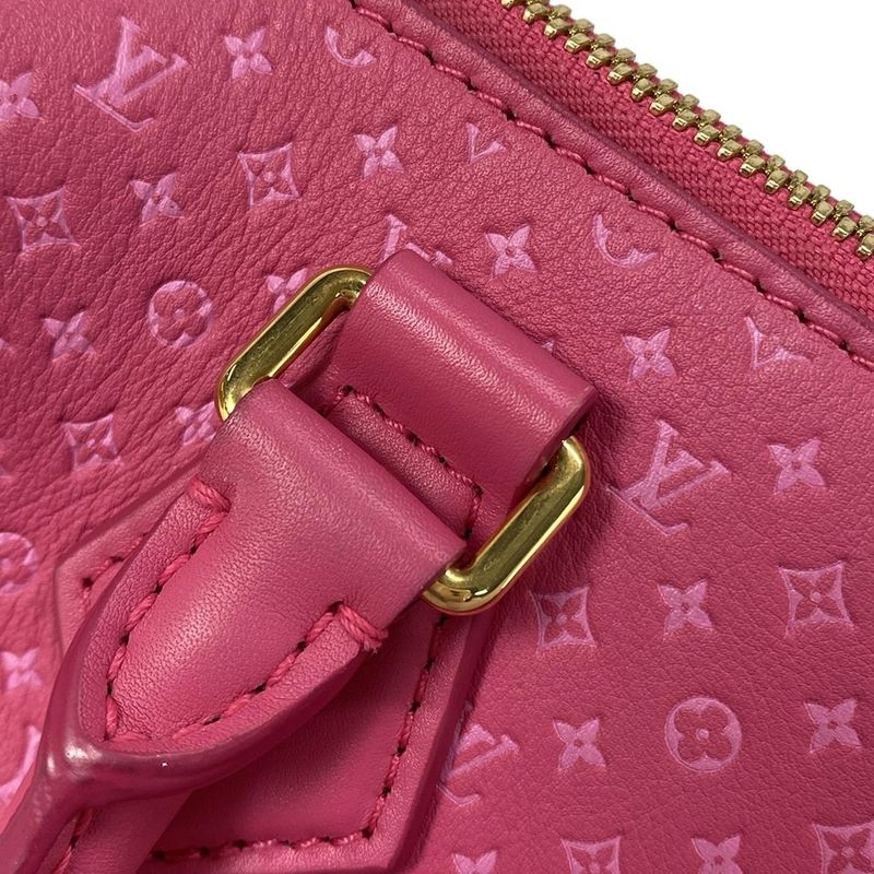 Louis Vuitton Handbag Nanogram Speedy Bandoliere 20 M22286 Rose Leather Cowhide