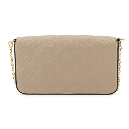 Louis Vuitton Monogram Empreinte Pochette Felicie Chain Wallet Leather M82609