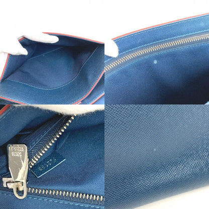 Louis Vuitton Shoulder Bag Romain PM NM M30623 Taiga Leather Océan Navy