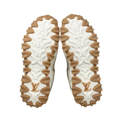 Louis Vuitton Sneakers LV Rush Line 1acxl0 36 Size Calf Leather Cles Beige