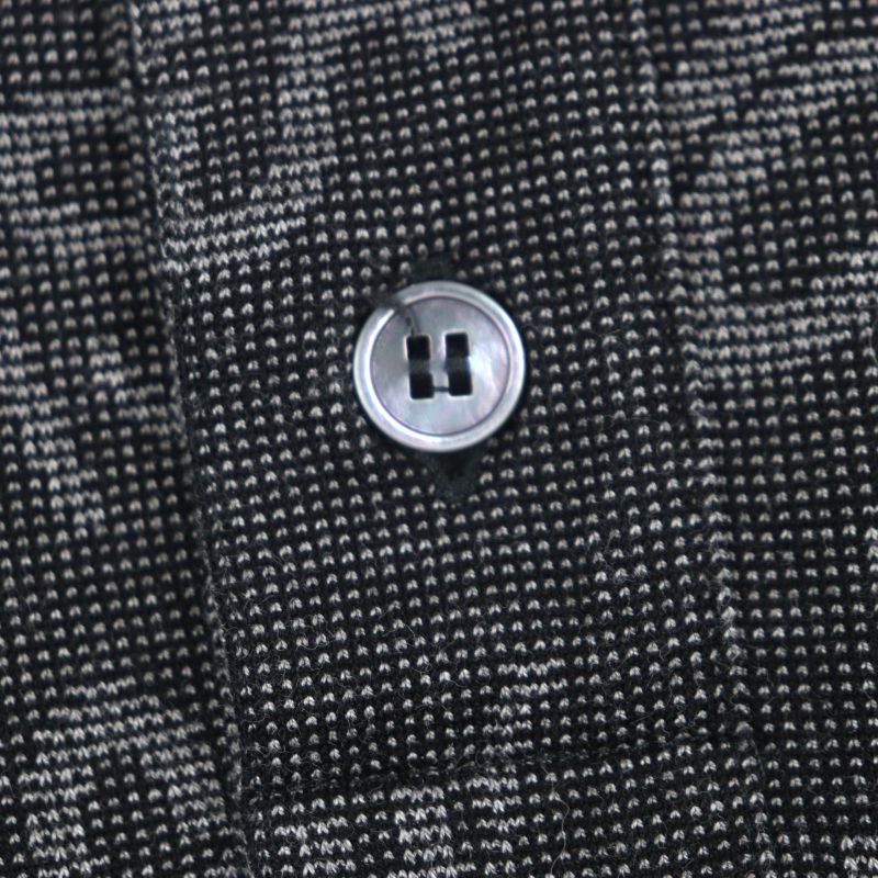 Louis Vuitton Cotton Logo Patterned Short Sleeve Polo Shirt Black M Made In