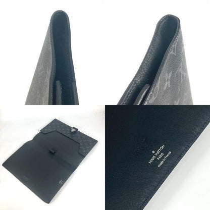Louis Vuitton Clutch Bag Porte Documents Franck GM Gi0273 Monogram Eclipse