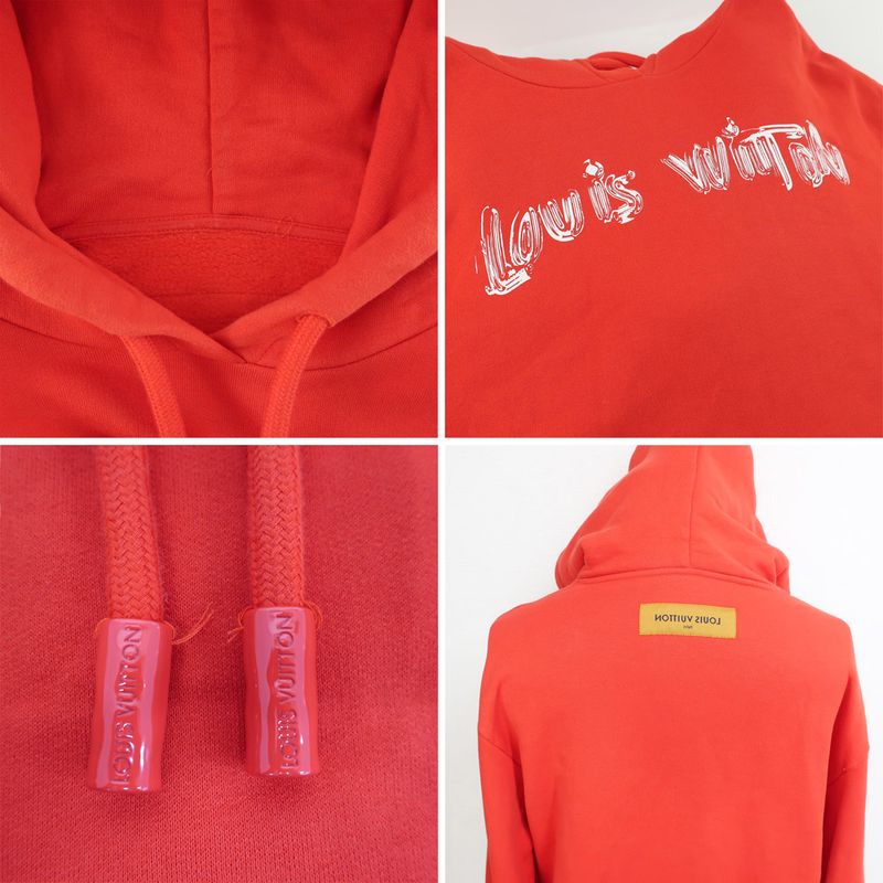 Louis Vuitton Parka - Logo Print Hoodie Rm241mq IHN Hqy47w Listed