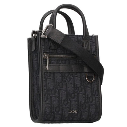 Dior Safari North South MINI TOTE Oblique Jacquard Mini Shoulder Bag Men's