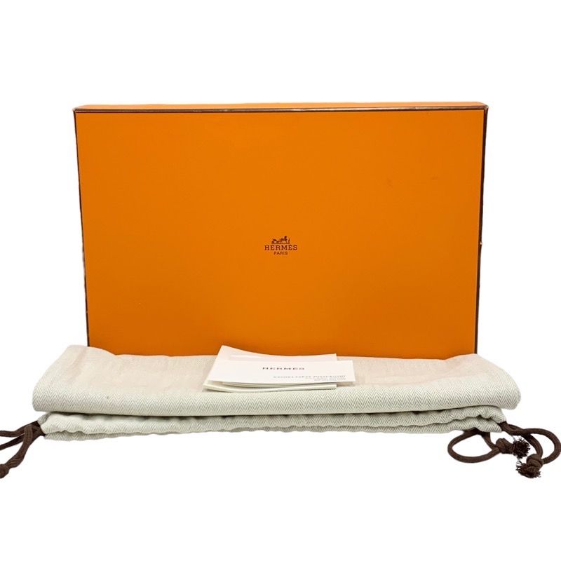 Hermes Sandals Shoes Leather Black Strap