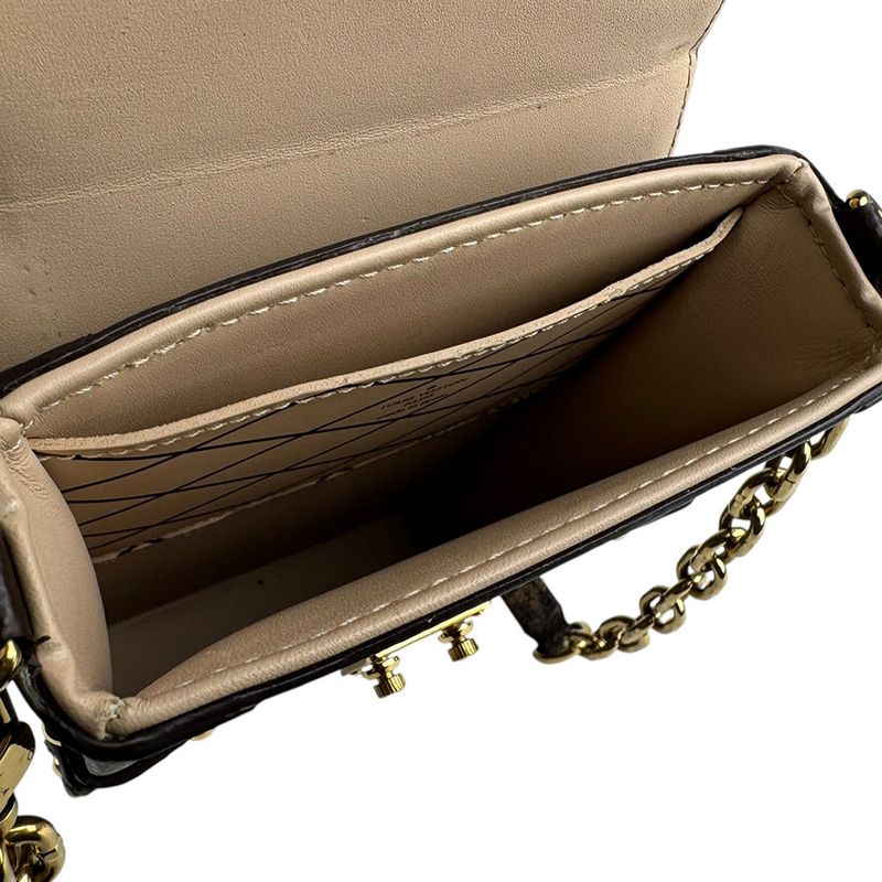 Louis Vuitton Crossbody Shoulder Bag Monogram Reverse Pochette Trunk Vertical