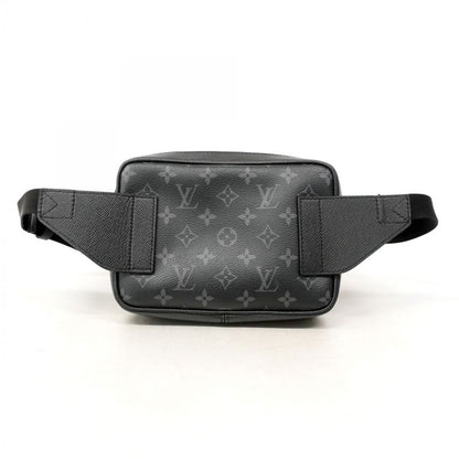 Louis Vuitton Waist Bag Taiga Llama Bum Bag Outdoor M30245 Black Men's