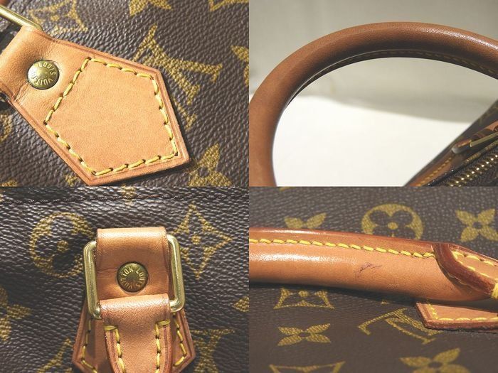 Louis Vuitton Speedy 30 M41526 Handbag Mini Bosun Shape Women's Monogram Brown