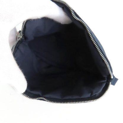 Hermes Bolide Pouch PM H Logo Embroidery Pouch / Cosmetic Pouch Navy Made In