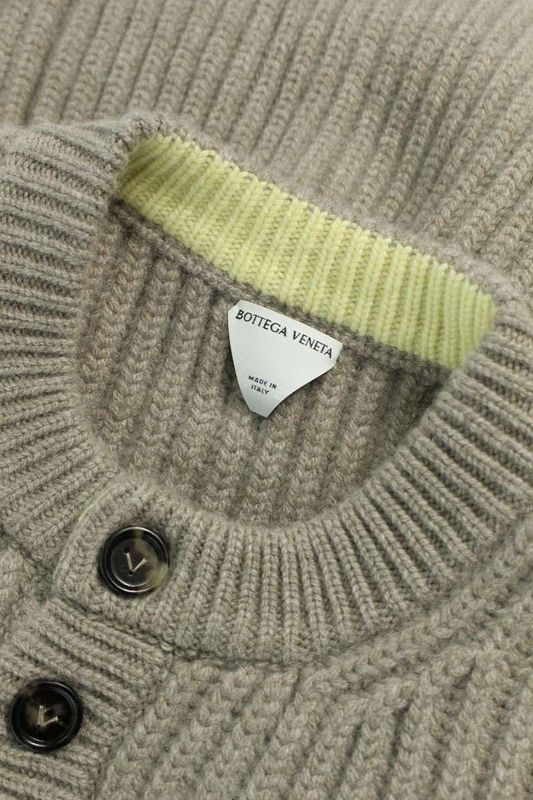 Bottega Veneta 24AW 793191 V4aq0 Cashmere Blend Cardigan Men L