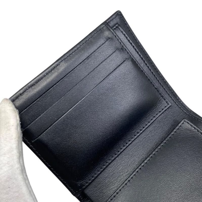 Chanel Trifold Wallet Flap Wallet Ap4175 Matelasse Caviar Skin Coco Mark